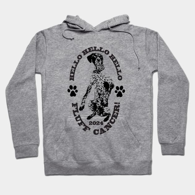 Wyatt The Gsp - Fluff Cancer! Hoodie by Anespen